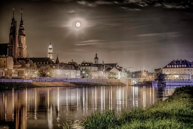 najlepsze restauracje Opole panorama miasta