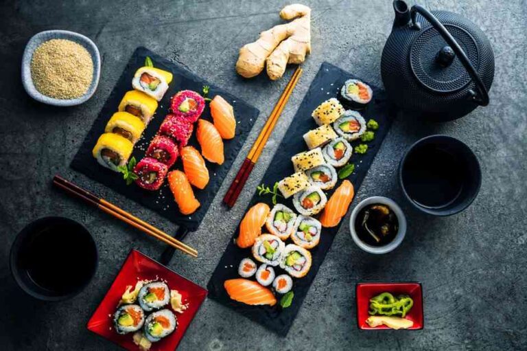 Japońskie restauracje sushi Olsztyn sushi imbir dzbanek